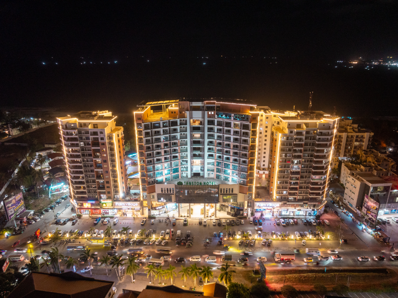 Palm Village Night View