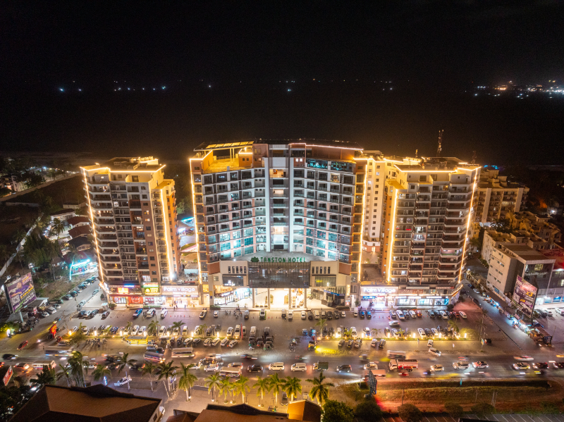 Palm Village Night View